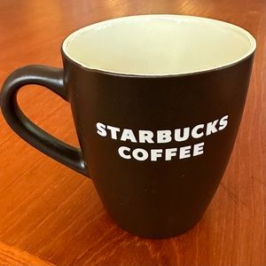 Starbucks Coffee Mug, Retro Matte Brown, Vintage 2010